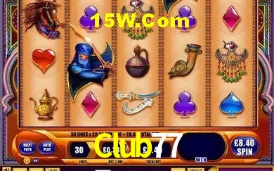 Slots com jackpots e giros grátis na Club77